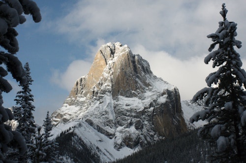 1-day Rock climbing on Mt Louis Kain Route, Banff