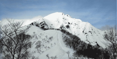 Winter climbing on Mount Tanigawa