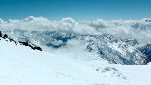 Heliski around Elbrus and Kazbek, Caucasus