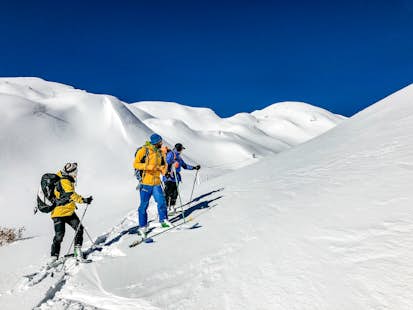 Expédition de ski de randonnée dans le Triglav, Slovénie