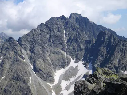 Climbing Mt Gerlache, Tatra Mountains