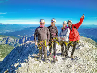 Via Ferrata day tour in Triglav National Park