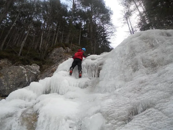 Ice climbing in Slovenia, Mount Triglav