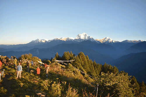 Annapurna Base Camp Trek from Nayapul (10 days)