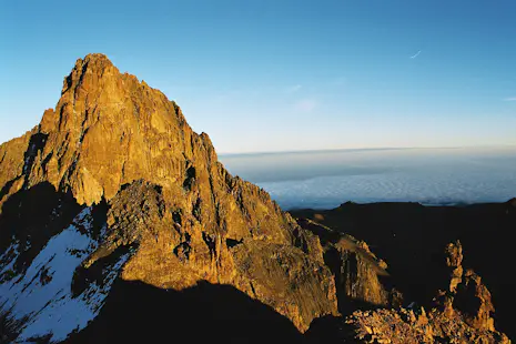 6-day Chogoria traverse to the summit of Mount Kenya and Point Lenana