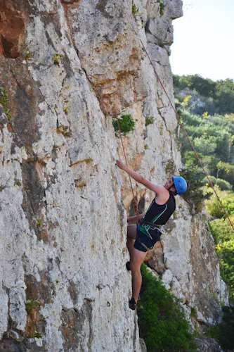 Semana de escalada deportiva en Algarve, curso introductorio de 8 días en el Cabo de San Vicente en Sagres, Portugal