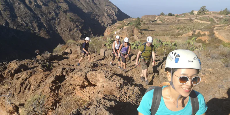 Canyoning on the Costa Adeje in Tenerife, Spain (Canary Islands)