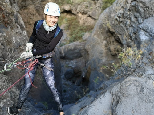Canyoning on the Costa Adeje in Tenerife, Spain (Canary Islands)