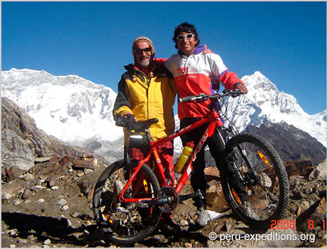 11-day Mountain biking tour in the Cordillera Blanca, from Huaraz, Peru
