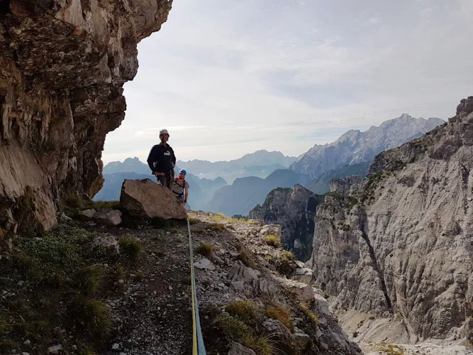 1-day Rock climbing on the Normal Route, Campanile di Val Montanaia