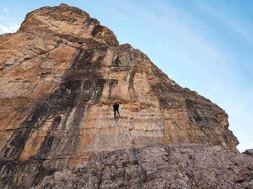 Campanile di Val Montanaia, 1-day Rock climbing on the “Normal Route”