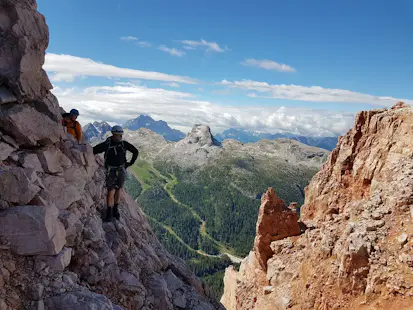 1-day Via ferrata Giovanni Lipella (Tofana di Rozes), near Cortina