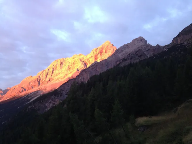 1-day Via ferrata degli Alleghesi (Monte Civetta), near Agordo views