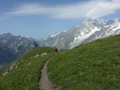 Tour du Mont Blanc trail running race training course