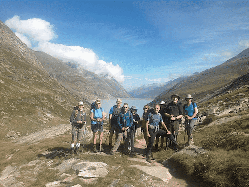 10-day Monte Rosa trekking tour