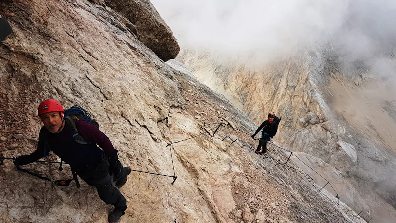 Marmolada 1-day Via Ferrata Ascent