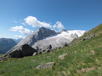 Delle Trincee via ferrata in the Dolomites