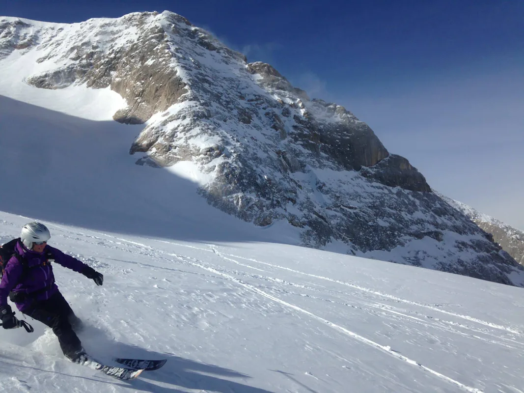 Freeride skiing with a guide in Sella group, Italy | Italy