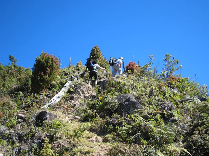 Ascent to “Cerro Uran” and “Cerro Chirripo”