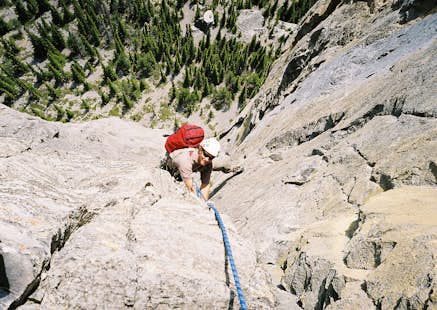 Rock climbing in Banff and Canmore area