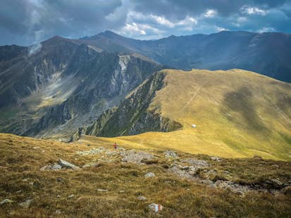 Trekking in the Highest Peaks of the Fagaras Mountains, Romania