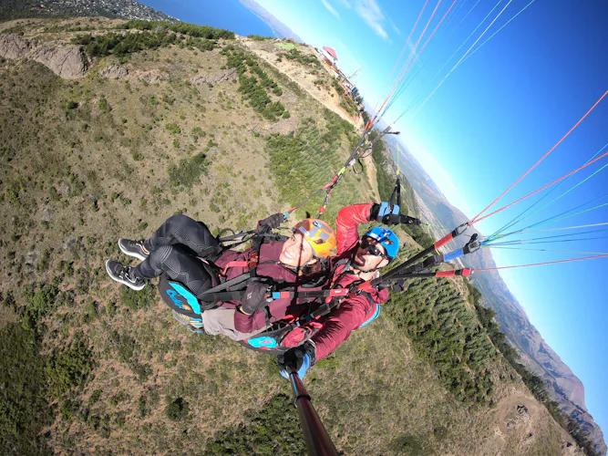Paragliding in Cerro Otto, Bariloche