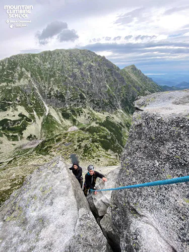 climbing in the Tatra Mountains
