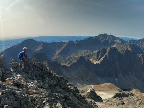 Hike to the Maly Ladovy Stit Summit in the High Tatras