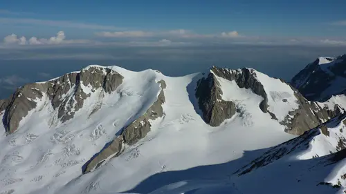 Domes de Miage, Mont Blanc, Ascenso Guiado de 3 Días