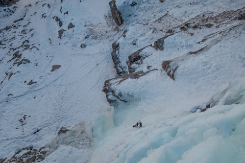 Ice Climbing in Piedmont, Northwest Italy