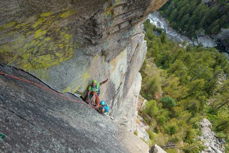 Climbing in the Orco Valley