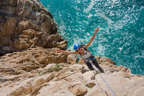 Rock Climbing in Finale Ligure, Italian Riviera
