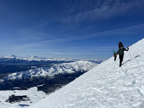 Southern volcanoes of Chile 9-day splitboarding tour