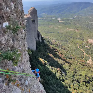 Rock Climbing in Montserrat near Barcelona