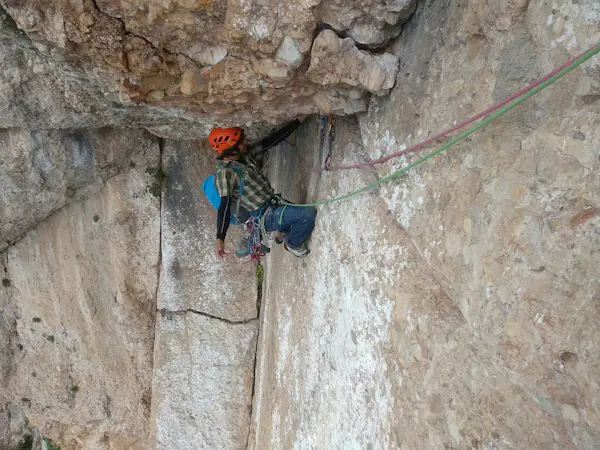 rock climbing in Montserrat