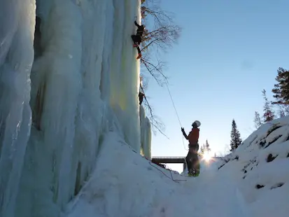 Ice Climbing Course for Beginners in Rjukan, Norway