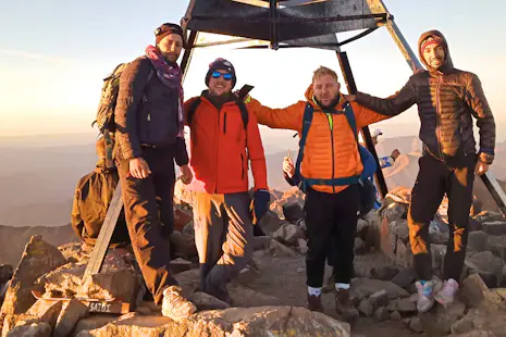Hike the highest peak in North Africa: Mount Toubkal (4167m)