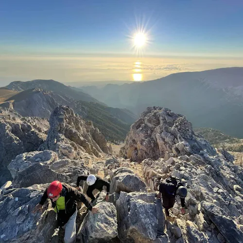 Ascenso a la Cumbre de Skolio o Mytikas del Monte Olimpo