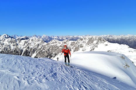 1+ day Ski touring in the Dolomites, Italy