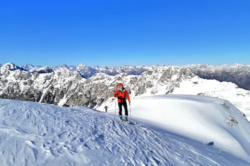 Programa de 1+ día de Esquí de travesía en los Dolomitas, Italia
