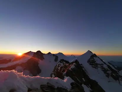 Monte Rosa Spaghetti Tour Mountaineering Traverse, Italy