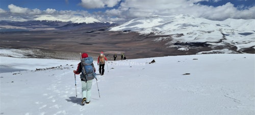 San Francisco Volcano Mountain Climbing Tour in Argentina