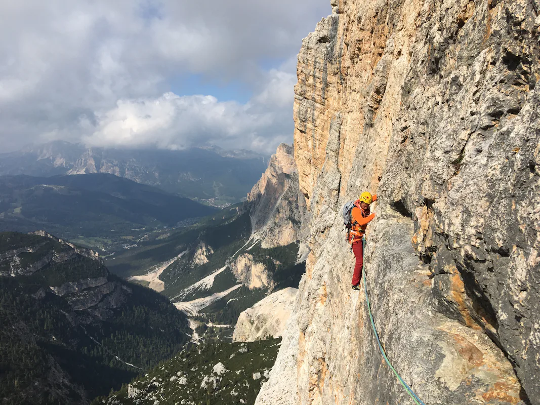 Dolomites climb