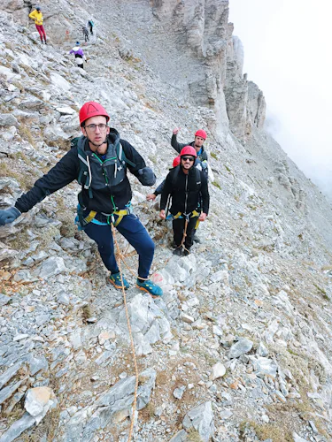 Mount Olympus Easy Trail to the Mytikas Summit