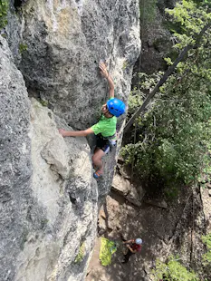 Half-day Rock climbing for beginners in Lander, WY