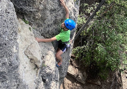 Half-day Rock climbing for beginners in Lander, WY