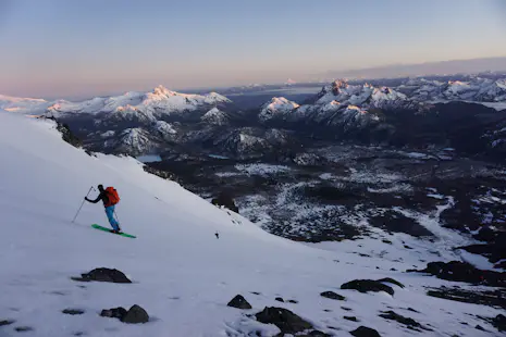 Volcano Skiing in Pucón, Chile