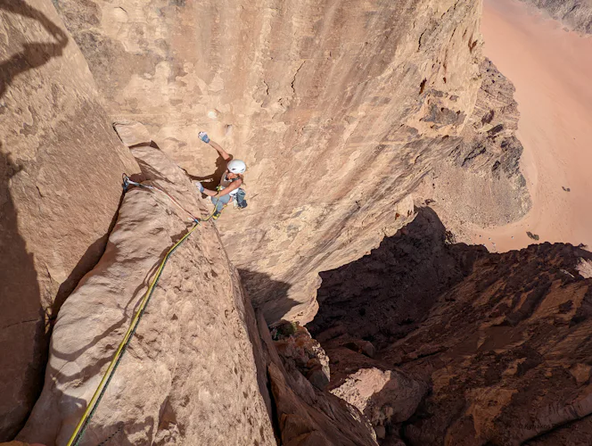 rock climbing desert