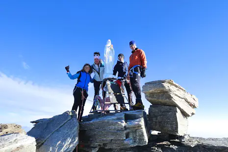 Ascension du Grand Paradis en 2 jours avec un guide