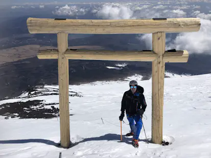 Mt.Fuji Early Season Climbing